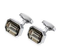HTYHZIMS Men's Cufflinks Men Cufflinks Cuff Shirt for Business Wedding for Business, Wedding, Party(Green)