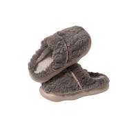 HTYUKFDG Fuzzy Plush Slipper for Women & Men Soft Thick Soled Cotton House Slippers Couple Indoor Winter Warm & Non Slip Home Shoes(Brown,7.5 UK)