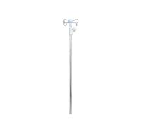 HTYUKFDG Infusion Portable IV Pole w/4 Hook Height Adjustable Pole Stand Feeding Tube Holder Stainless Steel IV Bag Holder for Nursing Bed Infusion Chair IV Drip Stand