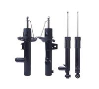 HTZLCO 4PCS Front Air Spring Suspension Kit Electric Shock Absorber ADS Strut Compatible For VW Golf 7 CC Lamando 3Q0413032 3Q0513032 OE Replacement Parts