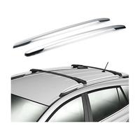 HTZLCO Roof Rack Crossbars Compatible for Toyota RAV4 2013-2019 Aluminum Factory Silver Top Roof Rack Side Rails Bar Universal Kayak Locking Roof Rack Crossbars Adjustable Roof Rack Crossbars