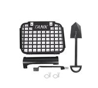 HTZLCO Side Window Expansion Platform For GWM TANK 300 Storage Rack Rear Window Decoration Net Modification Grille Frame 2021-2023 Universal Roof Rack Crossbars Raised Rails(1 left and 1 shovel)