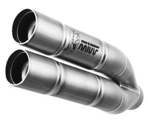 HU.002.LEKB - Exhaust Muffler MIVV DAKAR Black HUSQVARNA NORDEN 901 (22-23)