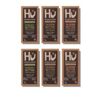 Hu Chocolate Nut Butter Taster Pack - 2x Hazelnut, 2x Almond, 2x Cashew Vanilla Dark Chocolate Bars 60 g