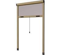 HU-firma Vertical Aluminium Mosquito Nets, Bronzed, 160 x 170 cm