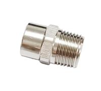 HU Male Threaded Spray Nozzle Replacement 1/2inch, SS304 Water Spray Nozzle Vibration Resistance 1piece(6510)