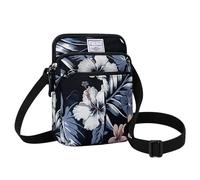 HUA ANGEL Fanny Pack Multifunctional Waist Bag Men Women 3 Zip Compartment Crossbody Bag Cellphone Pouch Belt Bum Bag Fanny Pack Hip Bag with Shoulder Strap for Running Walking Sports Travel