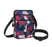HUA ANGEL Fanny Pack Multifunctional Waist Bag Men Women 3 Zip Compartment Crossbody Bag Cellphone Pouch Belt Bum Bag Fanny Pack Hip Bag with Shoulder Strap for Running Walking Sports Travel