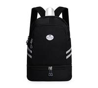 HUA ANGEL Travel Backpack For Women Foldable Outdoor Sports Gym Backpack With Shoe Compartment Wet Pocket Waterproof Casual Daypack Waterproof Anti Theft For Fitness Yoga Dancing