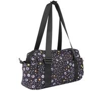 HUA ANGEL Women's Mini Sports Bag Lightweight Multi Pockets Small Waterproof Gym Bag with Adjustable Strap for Swimming Pool Yoga Beach Summer, Snowflakes