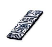 HUA ANGEL Womens Wallet, Ultra Slim Thin RFID Blocking Credit Card Holder Bifold Clutch Long Wallets Ladies Girls Gift, Elephant pattern, 0.4"x3.7"x7.6", Casual