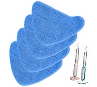 huaaiji Steam Mop Pads, 4 Pack Replacement Mop Pads for Russell Hobbs | Compatible with RHSM1001-G/RHSM1001BP-G, Reusable Washable Microfibre Pads