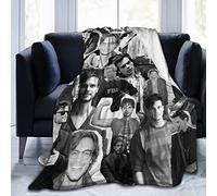 Huaaiwangy Matthew Actor Gray Gubler Throw Blanket, Ultra Soft Flannel Fleece Lightweight Throw Blankets Warm Air Conditioning Blanket For Couch Sofa Bed 50x40 Inch