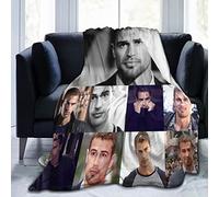 Huaaiwangy Theo Actor James Throw Blanket, Ultra Soft Flannel Fleece Lightweight Throw Blankets Warm Air Conditioning Blanket For Couch Sofa Bed 50x40 Inch