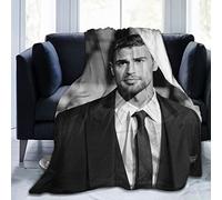 Huaaiwangy Theo Actor James Throw Blanket, Ultra Soft Flannel Fleece Lightweight Throw Blankets Warm Air Conditioning Blanket For Couch Sofa Bed 50x40 Inch