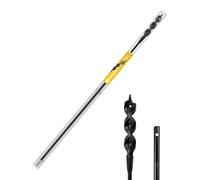 HUAALIUCHE 72× 1/4 ×3/4 -Inch Head Flexible Installer Drill Bit Fish Bit for Pulling Wire Through Tight Spaces with Minimal Damage -1 Pack