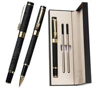 HuaaxtLang Ballpoint Pens Set,0.7mm Smooth Writing Metal Ballpoint Pen with 2 Refills,Ball Pen Gift Set for Men & Women, Professional,Executive,Office,Nice Pens-Gift Box