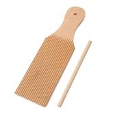 HuaaxtLang Butter Wood Gnocchi Board and Stick,Easily Make Homemade Pasta