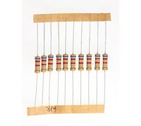 HUABAN 100 Pieces 1 Watts 1W 6K2 Ohm 5% Carbon Film Resistor