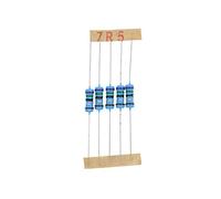 HUABAN 100PCS 1 Watts 1W 7R5 7.5 Ohm 1% Metal Film Resistor