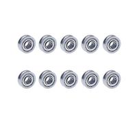 HUABAN 10PCS 3D Printer U-Shaped Bearing U604W5 4x12x4mm for MK8 Extruder Round Wheel Gear Walking Guide Rail Bearings Fitting Pulley