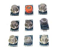 HUABAN 1Pack total 9PCS MQ-2 MQ-3 MQ-4 MQ-5 MQ-6 MQ-7 MQ-8 MQ-9 MQ-135 Gas Sensor Module