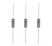 HUABAN 20 Pieces 3W 3 Watts 1M 1000K Ohm 5% Metal Oxide Film Resistor