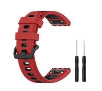 Huabao 22mm Watch Strap Compatible with Garmin Fenix 5/6/7,Adjustable Silicone Sports Strap Replacement Band for Garmin approach s60 Smart Watch