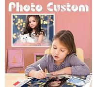 HuaCan Diamond Painting Custom Photo 5D DIY Private Personalised Customized Diamond Art Kits Make Your Own Picture - Full Square Drill 45x60cm
