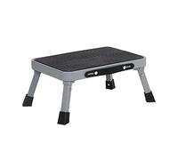 Huacan Folding Step Stool Caravan Steps Non-Slip Safe Sturdy Steel Large step up platform kitchen Stools for Kids Adults Holds up to 100kg (SP-01)