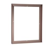 HUACANVAS Canvas Floater Frames for 24"x 30"Canvas Paintings,DIY Metal Canvas Frame with 0.75"-0.9" Deep for Canvas Prints,Floater Frame for Landscape Portrait Living Room Wall Decors (Rose Gold)