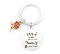 Huaceary Nudoraw Keyring Step Mum Easter Gifts for Step Mum Gifts Birthday Stepmum Gift for Steps Mothers Wedding Mothers Day Christmas Presents Ladies Gift for Women Keychain Steps Mums Bag Charm