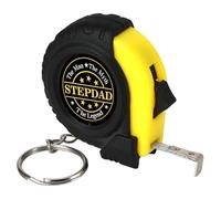Huaceary Stepdad Gifts for Step Dad Fathers Day Keyring Step Dad Gifts for Stepdad Stepped Up Dads Gift Birthday Bonus Dads Gift From Son Daughter Steps Valentines Day Christmas Stepdads Tape Measure