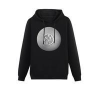 Huachenyu Public Image Ltd. Metal Box Black Men's Black Hoodies Unisex Pullover Sweatshirts XL