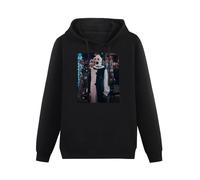 Huachenyu Terrifier 2 Movie Art The Clown Men's Black Hoodies Unisex Pullover Sweatshirts L