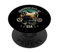Huachuca City AZ USA Hotrod Retro Desert Sunset Style Design PopSockets Adhesive PopGrip