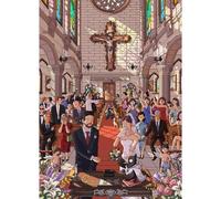 HUADADA 1000 Piece Jigsaw Puzzle for Adults - Dark Humor Divorce Wedding, Funny Satirical Puzzle, Cool Gag Gift for Men