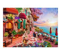 HUADADA Jigsaw puzzles for adults 1000 piece jigsaw puzzles for adult jigsaws 1000 pieces for adults Challenging Game（morning flowers）