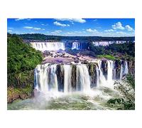 HUADADA Jigsaw puzzles for adults 1000 piece jigsaw puzzles for adults jigsaws 1000 pieces for adults Challenging Game （Iguazu Waterfalls） (GSSQ0029-0001)