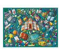 HUADADA Jigsaw Puzzles for Adults 1000 Pieces -Back to School -1000 Piece Jigsaw Puzzles for Adults-Gifts for Boys and Girls
