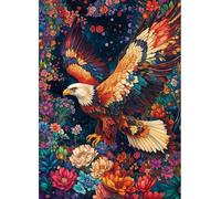 HUADADA Jigsaw Puzzles for Adults 1000 Pieces Colorful Eagle 1000 Piece Jigsaw Puzzles for Adults-The Whole for Women, Gifts for Men
