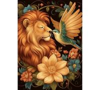 HUADADA-Jigsaw Puzzles for Adults 1000 Pieces Gifts 1000 Piece Jigsaw Puzzles for Adults-Gentle Lion