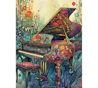 HUADADA Jigsaw Puzzles for Adults 1000 Pieces,Rich Piano,1000 Piece Jigsaw Puzzles for Adults Gifts