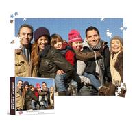 HUADADA Personalised Jigsaw, Personalised Jigsaw 500 Piece/Personalised jigsaw puzzles 1000 Piece/Freeze Happy Moments - for Family, Wedding, Graduation, Birthday, Pet (1000pieces)
