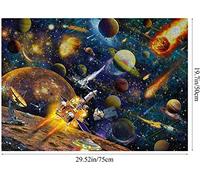 HUADADA Puzzle 1000 Pieces Puzzle Star Wars 1000 Pieces Challenge Puzzle 1000 Pieces Space Puzzle for Adults 1000 Pieces The Solar System Planets in Space the Puzzle Puzzle Puzzle
