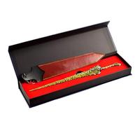 Huadafun Elden Ring Dragon King's Cragblade Sword Replica 11.8" Full Metal with Display Stand, Gaming Collectible Desk Decoration, Gift for Fans and Collectors