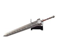 Huadafun Elden Ring Greatsword Replica - 11.8″ Full-Metal Art Ornament, Gaming Collectible for Desk Décor, Fan Gift & Prop Display