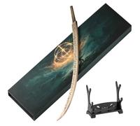 Huadafun Elden Ring Hand of Malenia - 11.8″ Full-Metal Katana Model with Display Stand, Collectable Game Prop Model for Desk Decoration, Fans & Gamers Gift