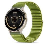 Huadea 18mm Hook and Loop Nylon Compatible with Garmin Venu 3S Watch Band/Venu 4 41mm/Venu 2S/Vivoactive 4S /Vivomove 3S/Forerunner 265S/Forerunner 255S, Quick Release Sport Strap for Women Men