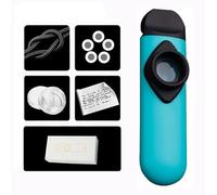 HuaDmaing Kazoo Set，Simple and Fun Kazoo for Kids and Adults，Musical Accompaniment for Guitar and Ukulele，Safe Durable and Portable Beginner Music Instruments Set，Perfect Birthday Gift (Mint Green)